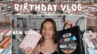 BIRTHDAY VLOG & HAUL | Büchermeile, Geschenke, Feier, neue Bücher📚