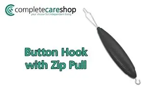 Button Hook with Zip Pull - Ideal For Those With Arthritis