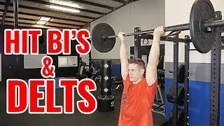 How to: Barbell Curl and Press for Bigger Biceps & Shoulders