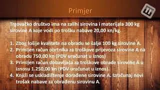 Materijal u obradi, doradi i preradi