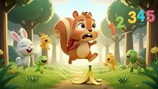 Chippy&rsquo;s Picnic Adventure | Fun Counting Song with Fruits for Toddlers | Learn Numbers 1-5 & Colors