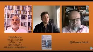 Presentaci&oacute;n virtual de Patria, la novela gr&aacute;fica