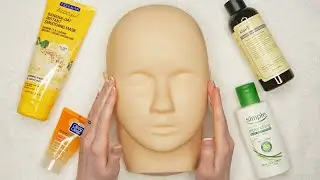 ASMR Tingly Spa Facial On Doll Head