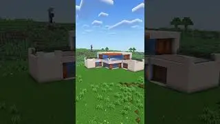 Современный дом в Minecraft #minecraft