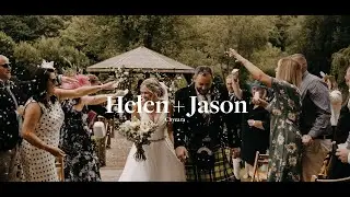 Helen + Jason | Intimate Wedding in Cornish Countryside | Chycara Cornwall Wedding Film