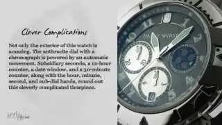 Look at this pre owned Harry Winston 410-MCA44ZC.A Project Z2 Zalium Platinum Automatic Watch