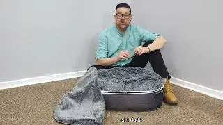 Conjunto de Cama Peque&ntilde;a para Perros y Cubierta de repuesto
