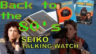 😎 SEIKO TALKING WATCH - Ein Stück Kindheit... 😚