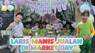 SATU JAM LANGSUNG LUDES!😱 Serunya Market Day di TK! #savannarengganis #kesehariansekolah #marketday