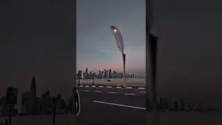Doha Corniche Sunset: Breathtaking Views of Qatar's Skyline 🌅