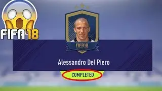 PRIME ICON DEL PIERO SBC CHEAPEST SOLUTION | ICON SQUAD BUILDING CHALLENGE | FIFA 18 ULTIMATE TEAM