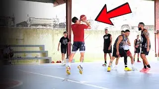 College player cooked everyone, 14-year-old prospect plays - Cabreras Basketball
