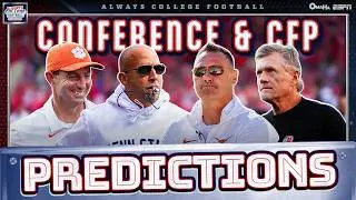 Mistrzostwa konferencji McElroy&rsquo;s i przewidywania CFP 🔮 | Always College Football