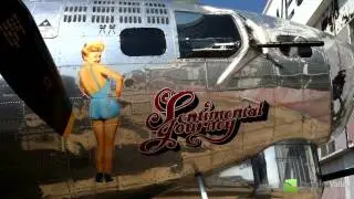 Boeing B-17 Bomber, 'Sentimental Journey', Visits Manitoba