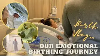 Birth Vlog: Our Emotional Birthing Journey 25.06.21
