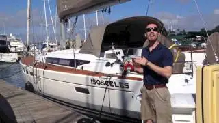 Organize your Jeanneau 509 in style with the Halyard Hanger, a solid stainless steel line hanger tha
