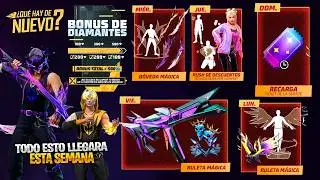 MOSTRANDO TODOS LOS PREMIOS AGENDA SEMANAL RULETA MP40 EVO 2.0 BONUS DE DIAMANTES ASPECTO LEGENDARIO