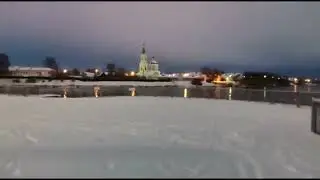 Heavy Snow,Tver City in Russia