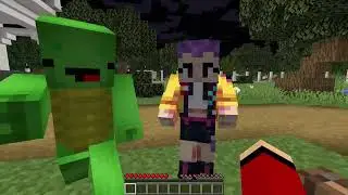 R.I.P JJ? JJ are TRAPPED by RUMI and MIKEY in Minecraft - Maizen