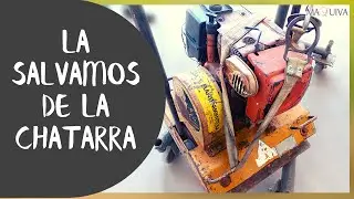 PLACA VIBRATORIA RESTAURADA / OTRA CHATARRA RECUPERADA / MAQUIVA