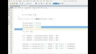 Hash Table Sample Code 