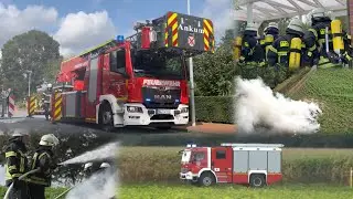 [Verpuffung und Feldbrand] Einsatz f&uuml;r die Feuerwehren der Samtgemeinde Bersenbr&uuml;ck