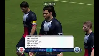 «Арсенал» — «ПСЖ» 7:0 | Геймплей FIFA 14 | Легендарные моменты матча