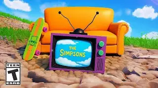 🔴 &Eacute;V&Eacute;NEMENT SIMPSON EN DIRECT ! Live Fortnite Event FR