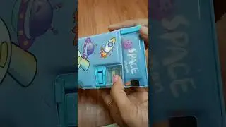 Here is a #quick #look at the #magnetic #space #pencilbox #prezzievilla #youtube #youtubeshorts