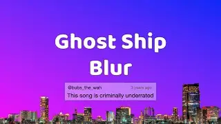 블러 - 고스트 쉽 (영어가사, 한글해석) 👻🚢 | Blur - Ghost Ship (Lyrics, Subtitle)