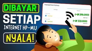 TANPA KERJA!! MODAL KONEKSI INTERNET, DIBAYAR $$$ DOLLAR | WEBSITE PENGHASILAN UANG (2026)
