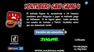 Youtubers Saw Game 4. Soluci&oacute;n completa del juego. Full walkthrough.