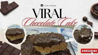 Viral chocolate cake recipe|mix ingredients and bake #viralchocolate