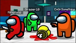 I played Among Us in Minecraft..