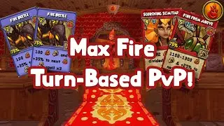 Wizard101: MAX LEVEL FIRE PvP (130): Turn Based PvP!