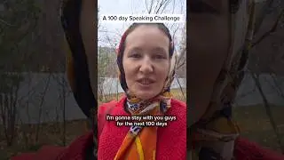 A Hundred Day Speaking Challenge #challenge #sports #englishspeaking