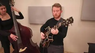 Jazz Guitar and Upright Bass duo, Jack Tone-Riordan with Natalie Montoya, These Foolish Things