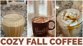 Cozy Fall Coffee Recipes