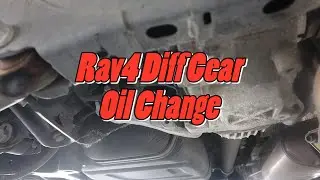 Замена масла в дифференциале Rav4