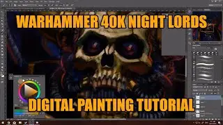 Warhammer 40k digital speedpaint tutorial