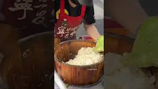 Makanan populer Taiwan Nasi kepal #shorts