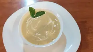 أروع حساء تحضريه ببقايا الدجاج  créme de