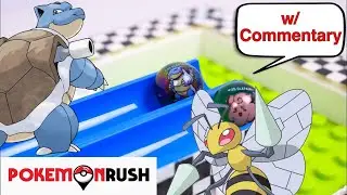 First Gen Pok&eacute;mon Marble Race ft. Blastoise, Beedrill & more! | Pokemon Rush