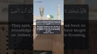 Surah Al-Baqarah (32) ✨ Angels&rsquo; Humility &mdash; Only What You Teach