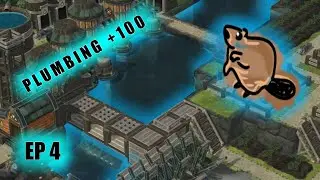 Beavers learn FOUNDRIES and SLUICES | Timberborn (EP 4)