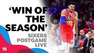 Sixers win 7th game in a row after epic 20-point comeback against Clippers | Sixers Postgame Live