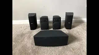 Boston Acoustics VRS Micro, Micro90X and Micro90C Home Theater Surround Speakers