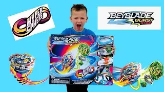 Unboxing BEYBLADE Burst Rise Hypersphere Battle Set Beystadium
