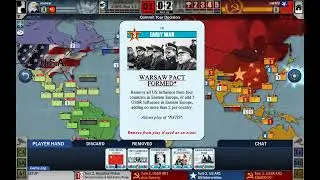 Twilight Struggle ITSL Silver Playoff. Aran Warszawski (USA) - Pawel Sokol (USSR)
