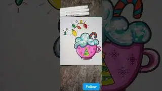 ❄️🎨 Cozy Winter Pages #adultcoloring #fypage #art #colorwithme #creativelycoloring #artisticcoloring